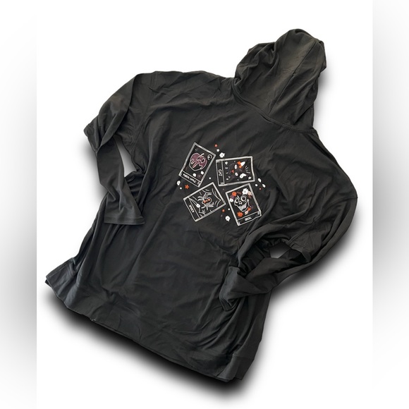 NWT LuLaRoe Eliza V-Neck Hoodie - Picture 2 of 4